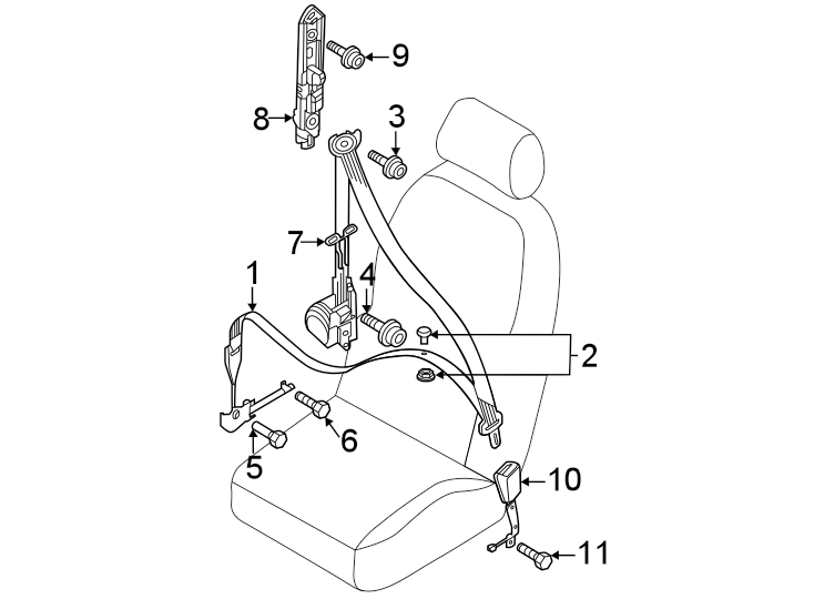 8RESTRAINT SYSTEMS. FRONT SEAT BELTS.https://images.simplepart.com/images/parts/motor/fullsize/9259405.png