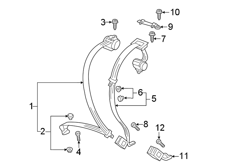 5RESTRAINT SYSTEMS. REAR SEAT BELTS.https://images.simplepart.com/images/parts/motor/fullsize/9259410.png