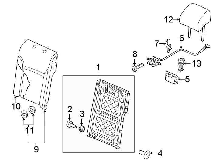 12SEATS & TRACKS. REAR SEAT COMPONENTS.https://images.simplepart.com/images/parts/motor/fullsize/9259450.png