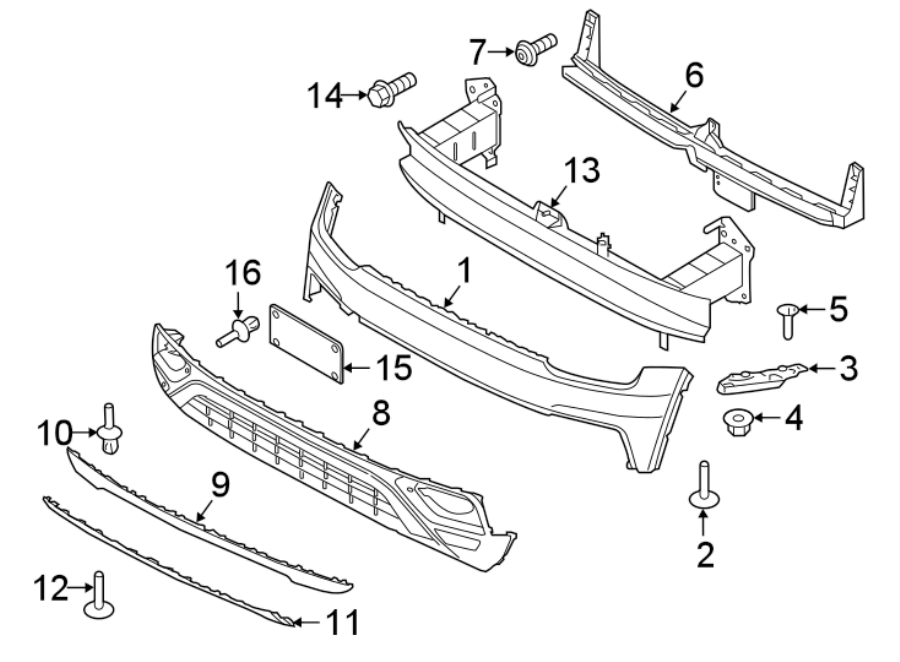 13FRONT BUMPER & GRILLE. BUMPER & COMPONENTS.https://images.simplepart.com/images/parts/motor/fullsize/9265005.png