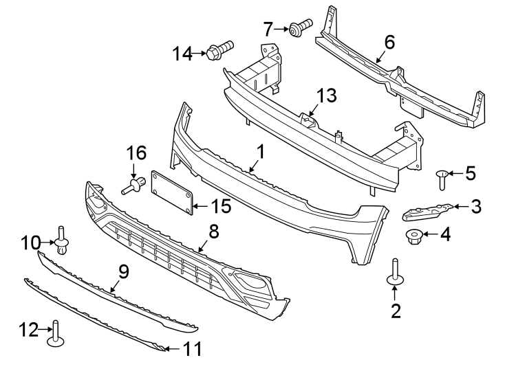 13FRONT BUMPER & GRILLE. BUMPER & COMPONENTS.https://images.simplepart.com/images/parts/motor/fullsize/9265020.png