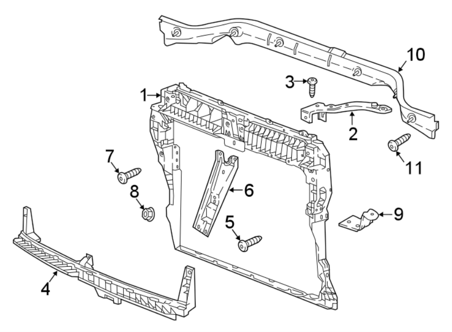 1RADIATOR SUPPORT.https://images.simplepart.com/images/parts/motor/fullsize/9265045.png