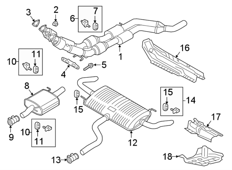 18EXHAUST SYSTEM. EXHAUST COMPONENTS.https://images.simplepart.com/images/parts/motor/fullsize/9265340.png