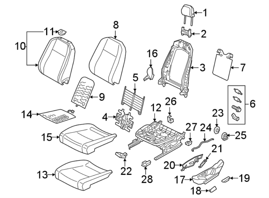 7SEATS & TRACKS. PASSENGER SEAT COMPONENTS.https://images.simplepart.com/images/parts/motor/fullsize/9265515.png