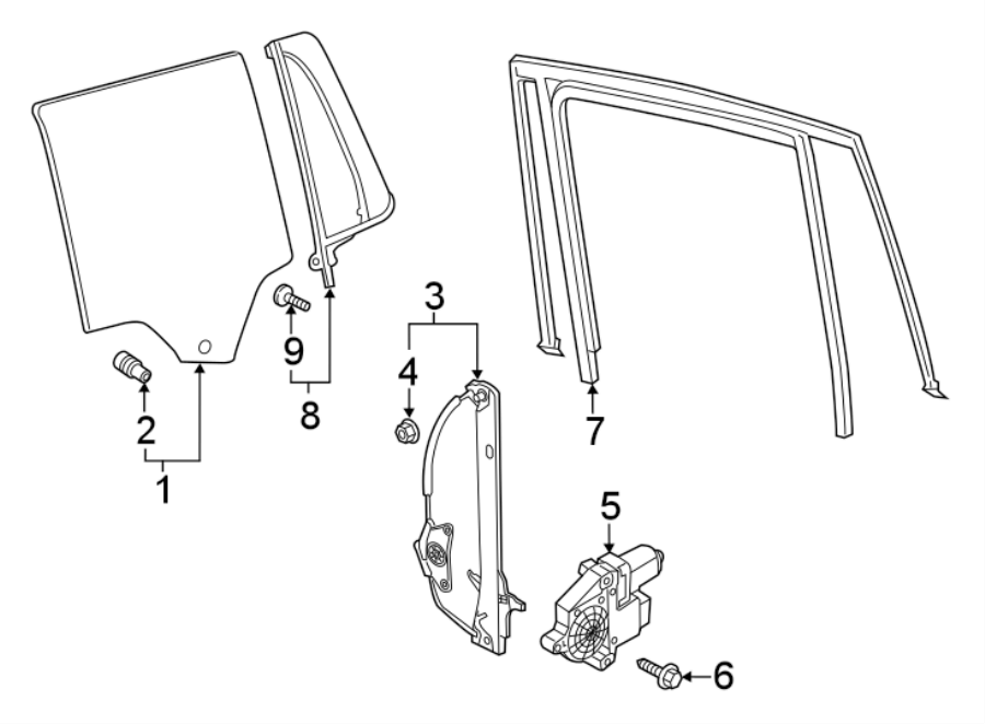 7REAR DOOR. GLASS & HARDWARE.https://images.simplepart.com/images/parts/motor/fullsize/9265660.png