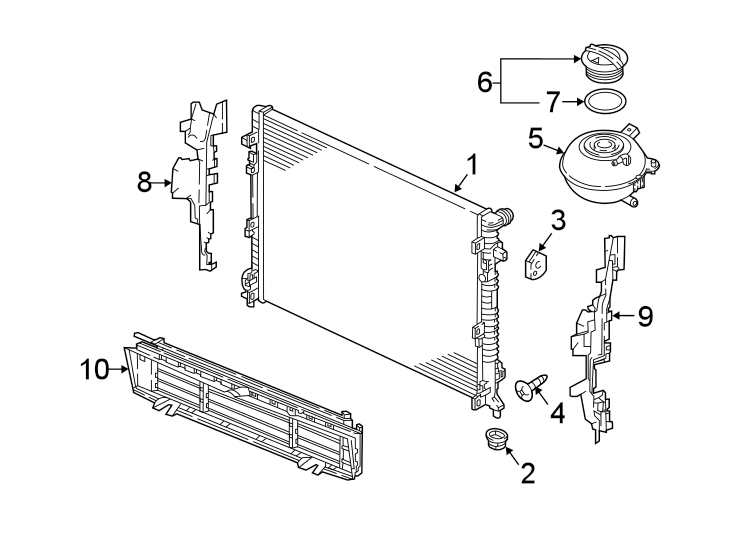 13Radiator & components.https://images.simplepart.com/images/parts/motor/fullsize/9267050.png