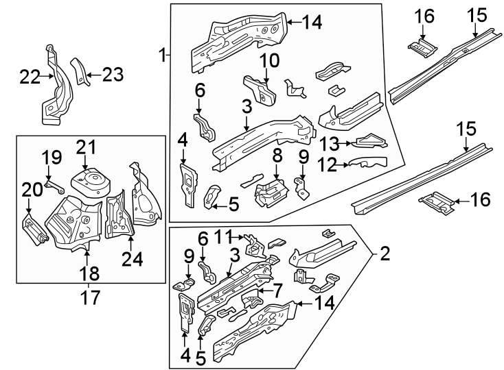 18Fender. Structural components & rails.https://images.simplepart.com/images/parts/motor/fullsize/9267170.png