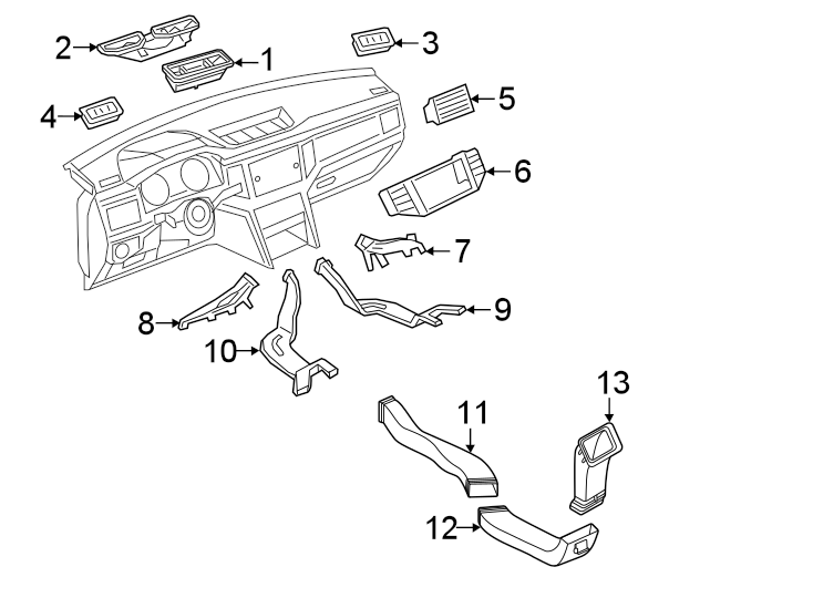 13Instrument panel. Ducts.https://images.simplepart.com/images/parts/motor/fullsize/9267455.png