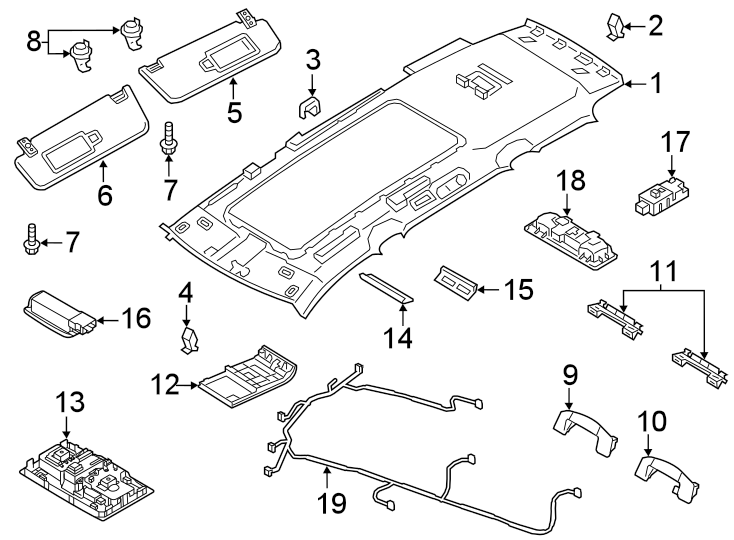 6Roof. Interior trim.https://images.simplepart.com/images/parts/motor/fullsize/9267585.png