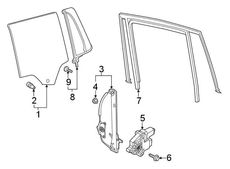 5Rear door. Glass & hardware.https://images.simplepart.com/images/parts/motor/fullsize/9267660.png