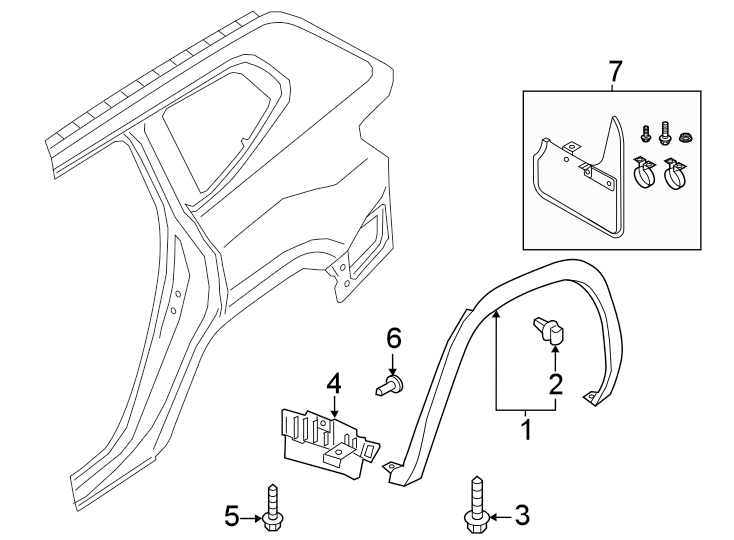 2Quarter panel. Exterior trim.https://images.simplepart.com/images/parts/motor/fullsize/9267680.png