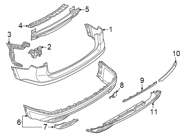 7Rear bumper. Bumper & components.https://images.simplepart.com/images/parts/motor/fullsize/9267847.png