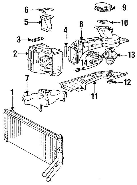 1AIR CONDITIONER & HEATER. HEATER COMPONENTS.https://images.simplepart.com/images/parts/motor/fullsize/9270110.png