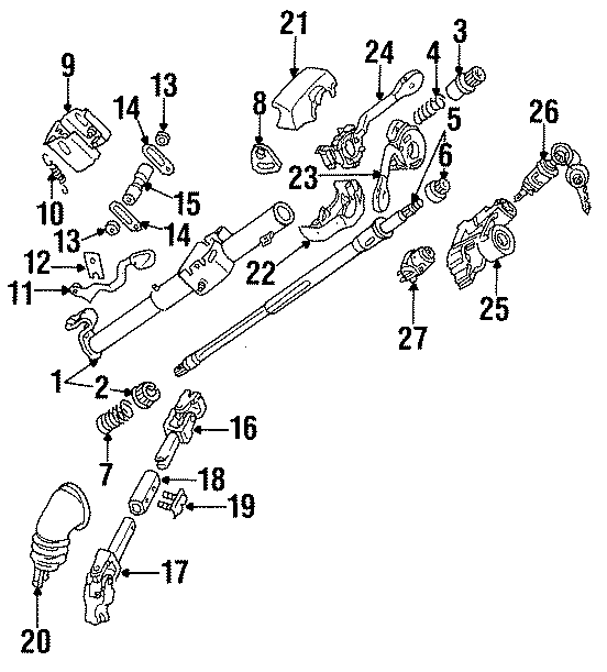 26STEERING COLUMN ASSEMBLY.https://images.simplepart.com/images/parts/motor/fullsize/9270340.png