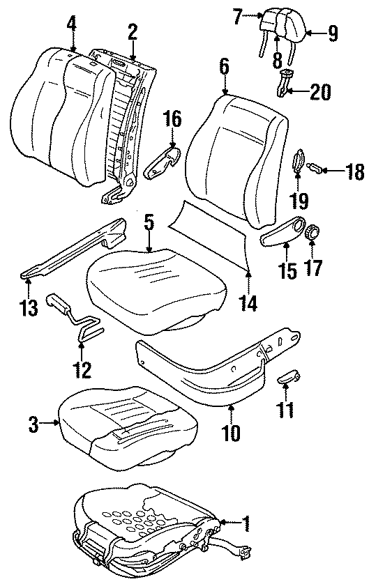 3SEATS & TRACKS. FRONT SEAT COMPONENTS.https://images.simplepart.com/images/parts/motor/fullsize/9270540.png