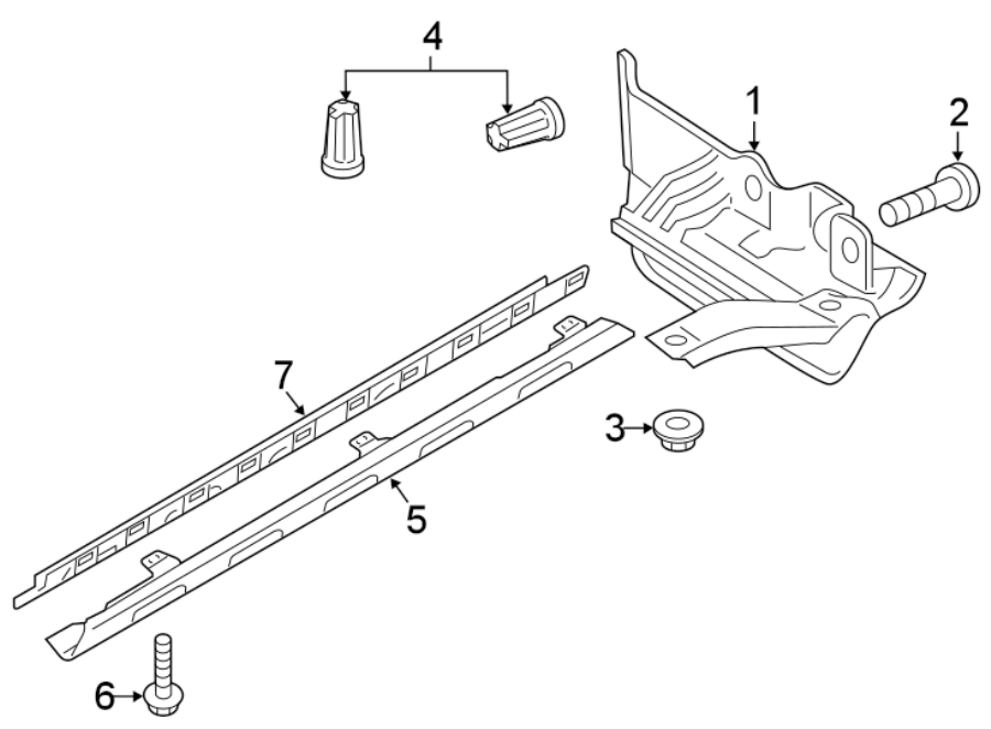 1PILLARS. ROCKER & FLOOR. EXTERIOR TRIM.https://images.simplepart.com/images/parts/motor/fullsize/9272640.png