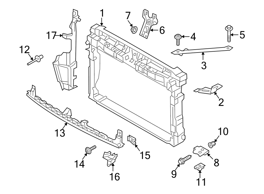 13RADIATOR SUPPORT.https://images.simplepart.com/images/parts/motor/fullsize/9273045.png