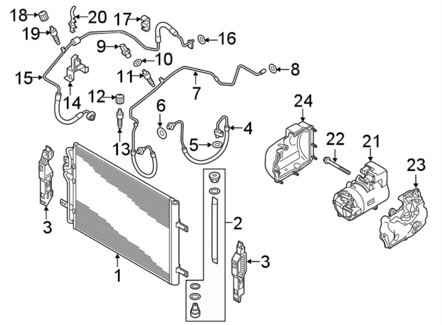 22AIR CONDITIONER & HEATER. COMPRESSOR & LINES. CONDENSER.https://images.simplepart.com/images/parts/motor/fullsize/9273152.png