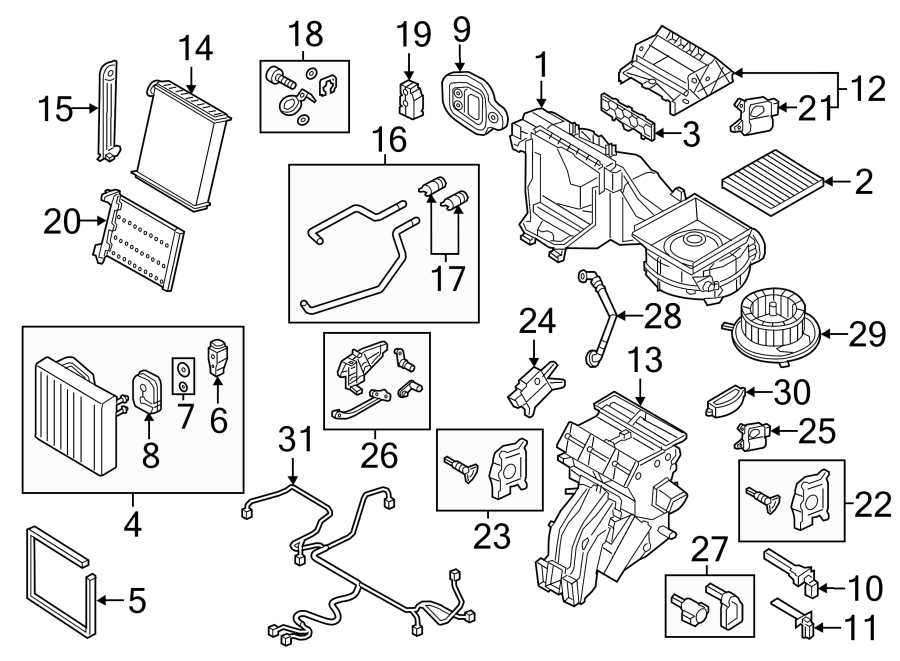 6AIR CONDITIONER & HEATER. EVAPORATOR & HEATER COMPONENTS.https://images.simplepart.com/images/parts/motor/fullsize/9273160.png