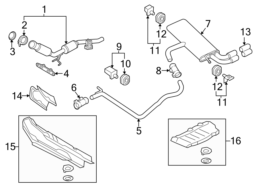 11EXHAUST SYSTEM. EXHAUST COMPONENTS.https://images.simplepart.com/images/parts/motor/fullsize/9273360.png