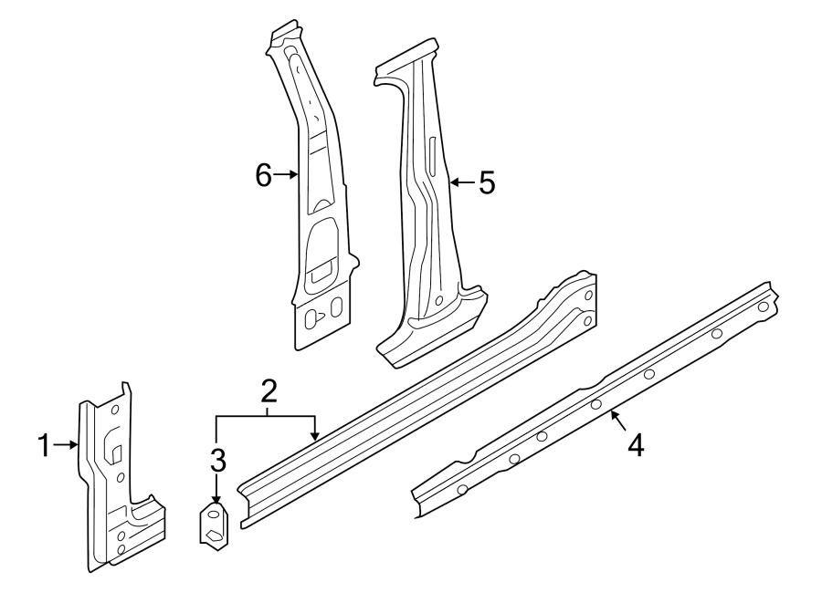 4PILLARS. ROCKER & FLOOR. CENTER PILLAR. HINGE PILLAR.https://images.simplepart.com/images/parts/motor/fullsize/9273650.png