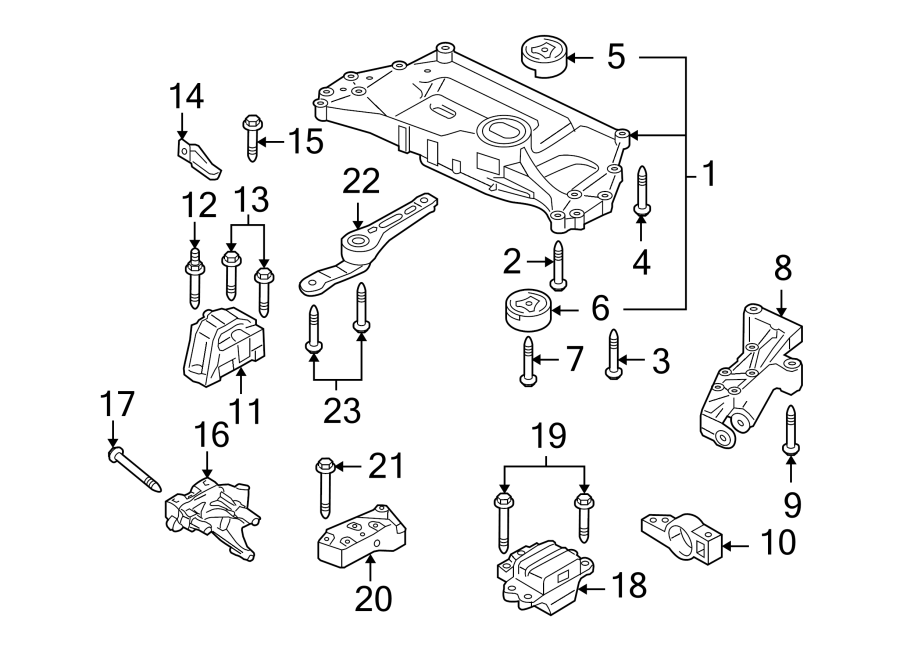 17ENGINE / TRANSAXLE. ENGINE & TRANS MOUNTING.https://images.simplepart.com/images/parts/motor/fullsize/9274260.png