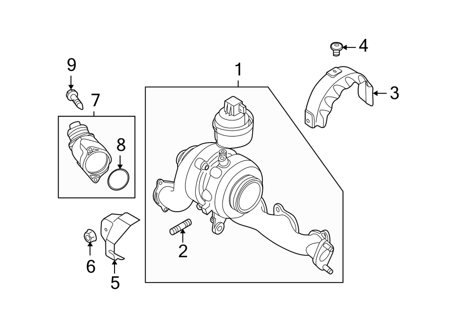 5ENGINE / TRANSAXLE. TURBOCHARGER & COMPONENTS.https://images.simplepart.com/images/parts/motor/fullsize/9274265.png