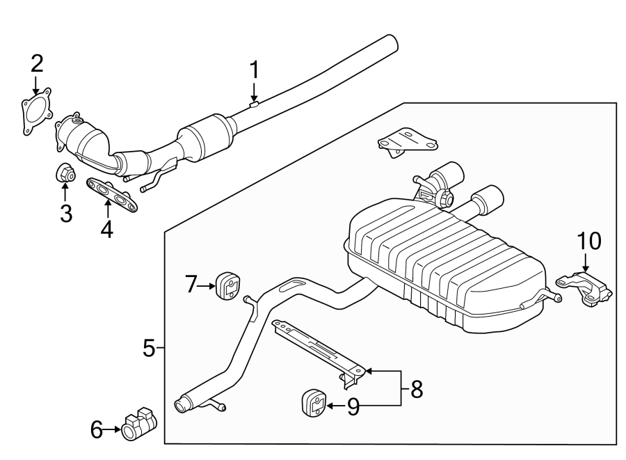 2EXHAUST SYSTEM. EXHAUST COMPONENTS.https://images.simplepart.com/images/parts/motor/fullsize/9274308.png