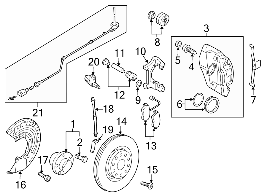 11FRONT SUSPENSION. BRAKE COMPONENTS.https://images.simplepart.com/images/parts/motor/fullsize/9274372.png