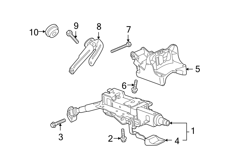 10STEERING COLUMN ASSEMBLY.https://images.simplepart.com/images/parts/motor/fullsize/9274410.png