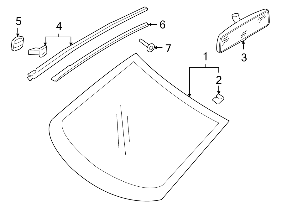 3WINDSHIELD. EXTERIOR TRIM. GLASS.https://images.simplepart.com/images/parts/motor/fullsize/9274425.png