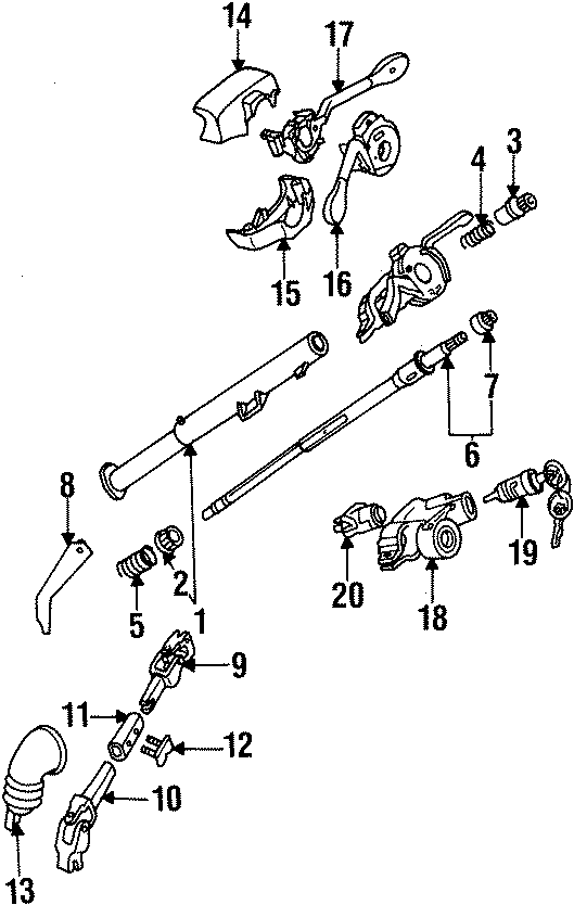 19STEERING COLUMN ASSEMBLY.https://images.simplepart.com/images/parts/motor/fullsize/9275280.png