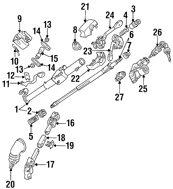 26STEERING COLUMN ASSEMBLY.https://images.simplepart.com/images/parts/motor/fullsize/9275290.png