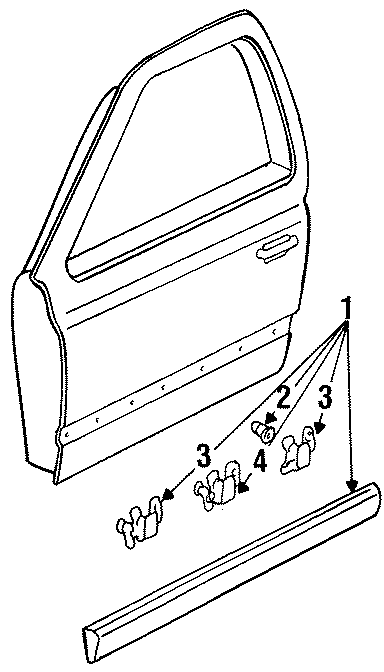 4FRONT DOOR. EXTERIOR TRIM.https://images.simplepart.com/images/parts/motor/fullsize/9275412.png