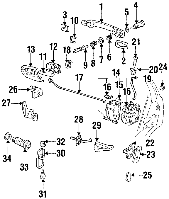 29FRONT DOOR. LOCK & HARDWARE.https://images.simplepart.com/images/parts/motor/fullsize/9275430.png