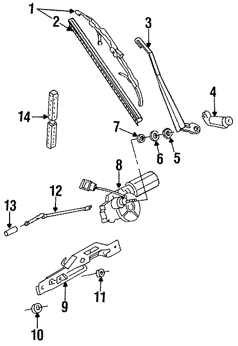 14LIFT GATE. REAR WIPER COMPONENTS.https://images.simplepart.com/images/parts/motor/fullsize/9275560.png