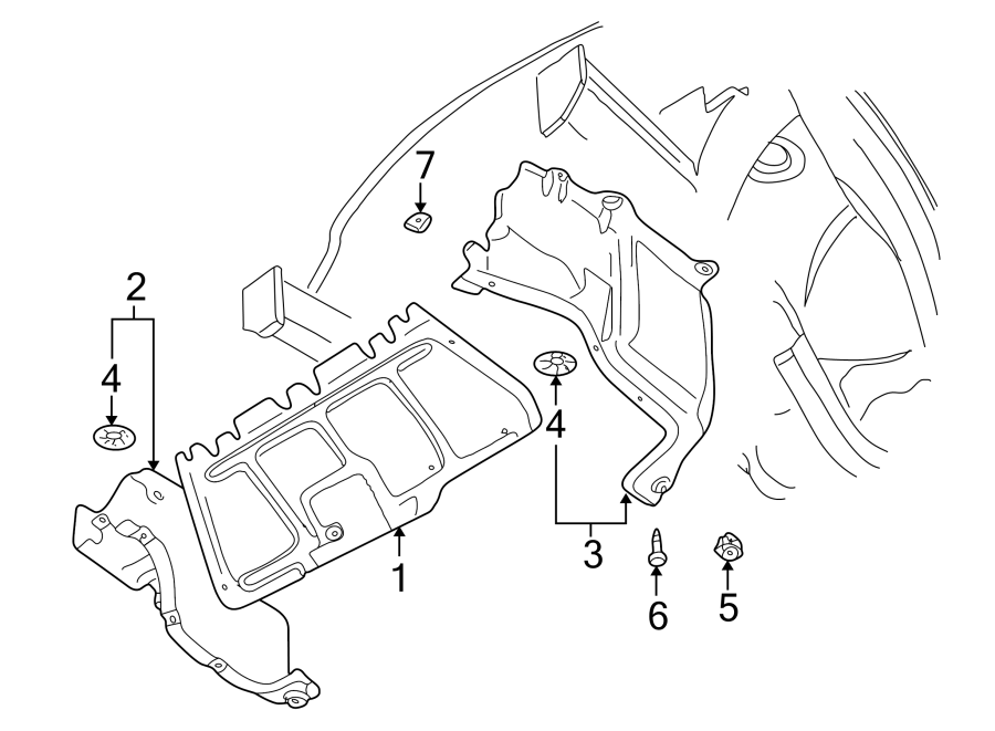 3RADIATOR SUPPORT. SPLASH SHIELDS.https://images.simplepart.com/images/parts/motor/fullsize/9276045.png