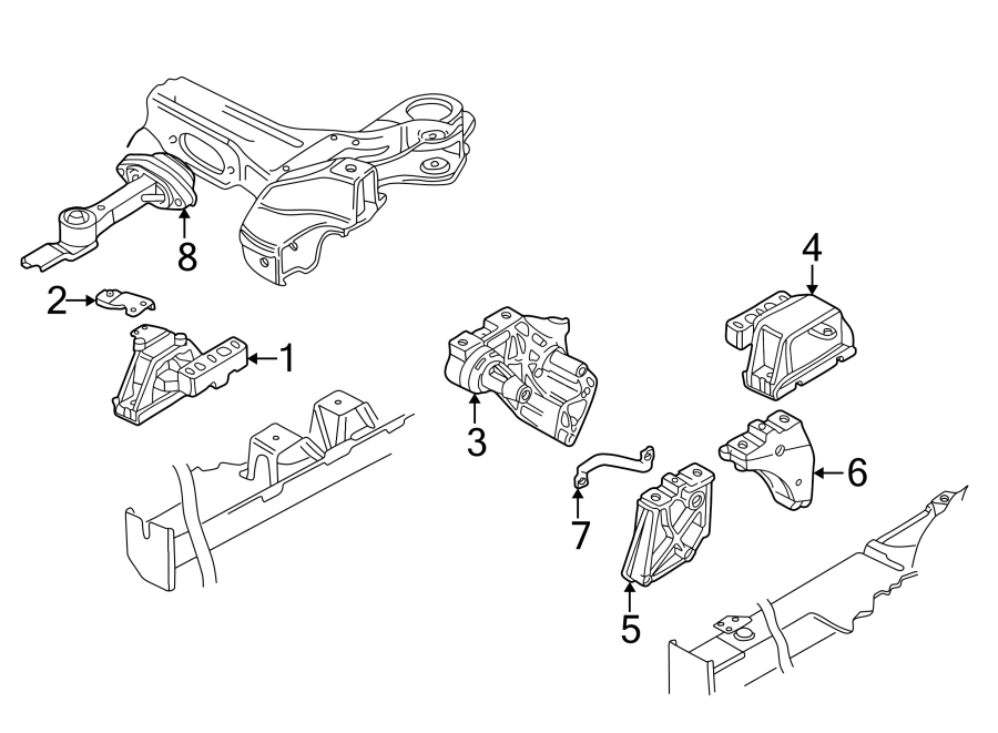 4ENGINE / TRANSAXLE. ENGINE & TRANS MOUNTING.https://images.simplepart.com/images/parts/motor/fullsize/9276235.png