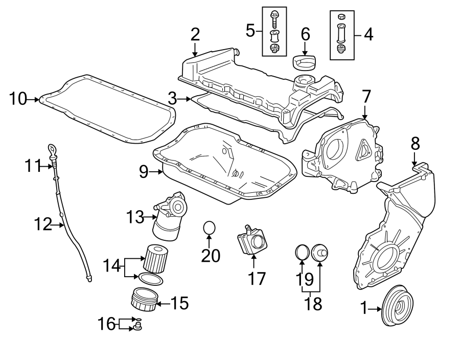 ENGINE / TRANSAXLE. ENGINE PARTS.