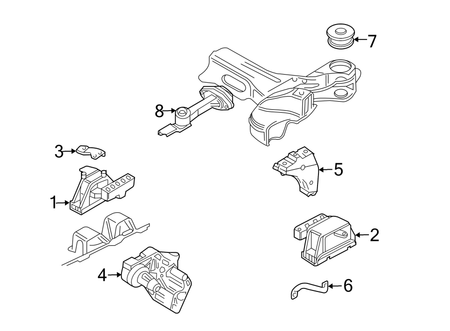 6ENGINE / TRANSAXLE. ENGINE & TRANS MOUNTING.https://images.simplepart.com/images/parts/motor/fullsize/9276292.png