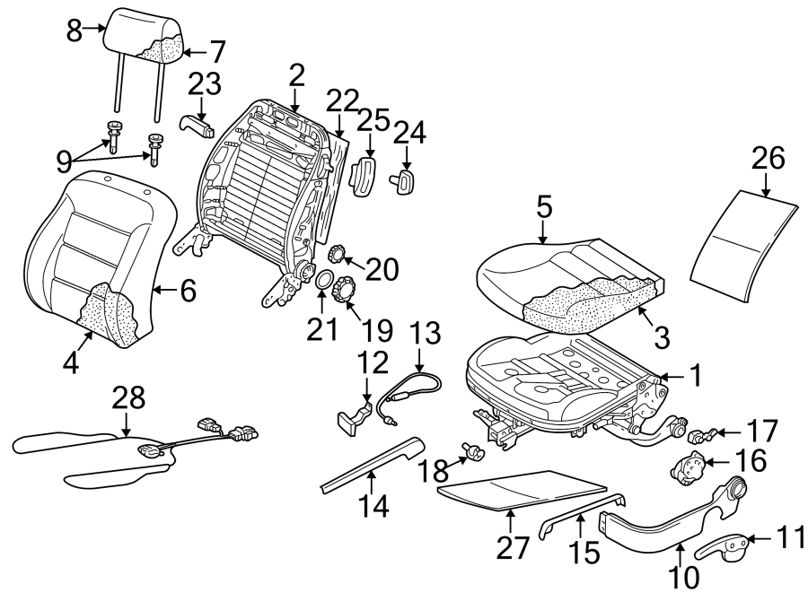 5SEATS & TRACKS. FRONT SEAT COMPONENTS.https://images.simplepart.com/images/parts/motor/fullsize/9276515.png