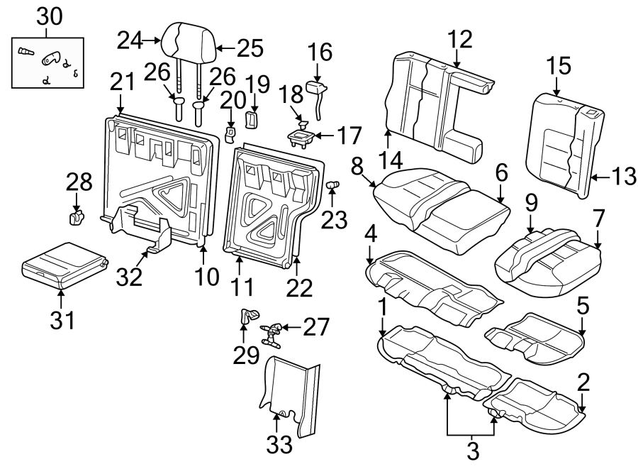 6SEATS & TRACKS. REAR SEAT COMPONENTS.https://images.simplepart.com/images/parts/motor/fullsize/9276520.png