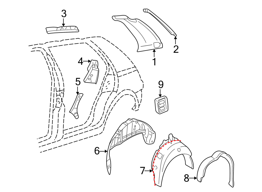 2QUARTER PANEL. INNER COMPONENTS.https://images.simplepart.com/images/parts/motor/fullsize/9276695.png