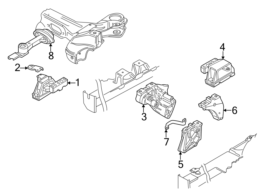 4ENGINE / TRANSAXLE. ENGINE & TRANS MOUNTING.https://images.simplepart.com/images/parts/motor/fullsize/9276835.png