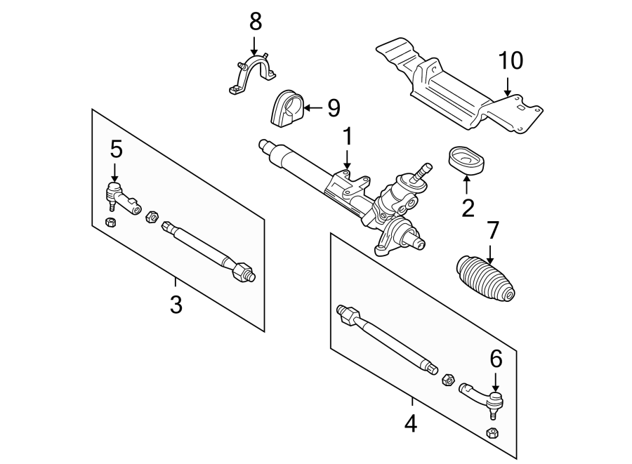 STEERING GEAR & LINKAGE.