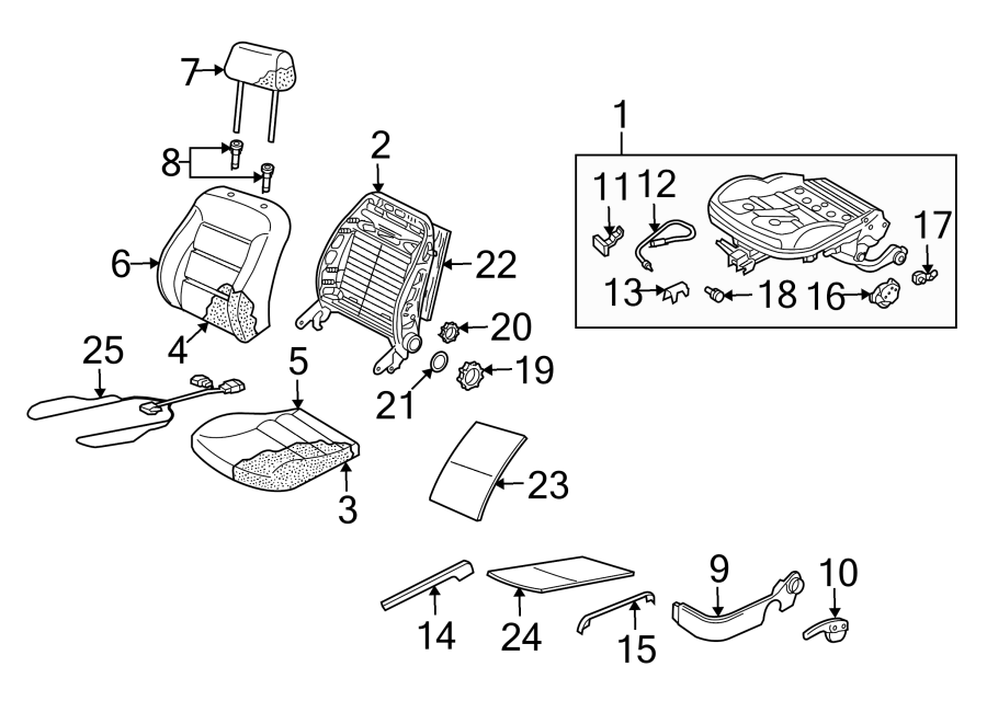 7SEATS & TRACKS. FRONT SEAT COMPONENTS.https://images.simplepart.com/images/parts/motor/fullsize/9277490.png