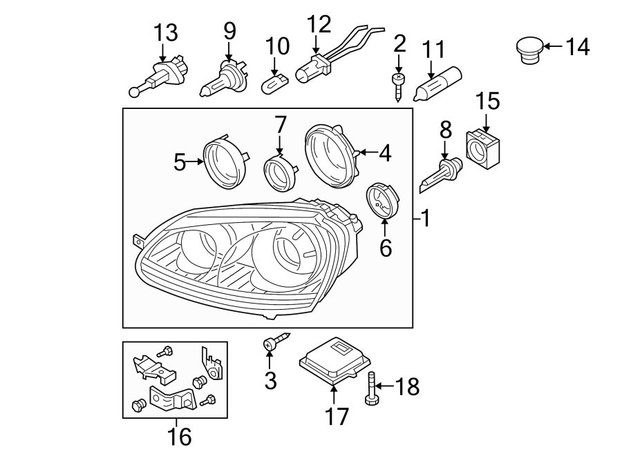 15FRONT LAMPS. HEADLAMP COMPONENTS.https://images.simplepart.com/images/parts/motor/fullsize/9278016.png