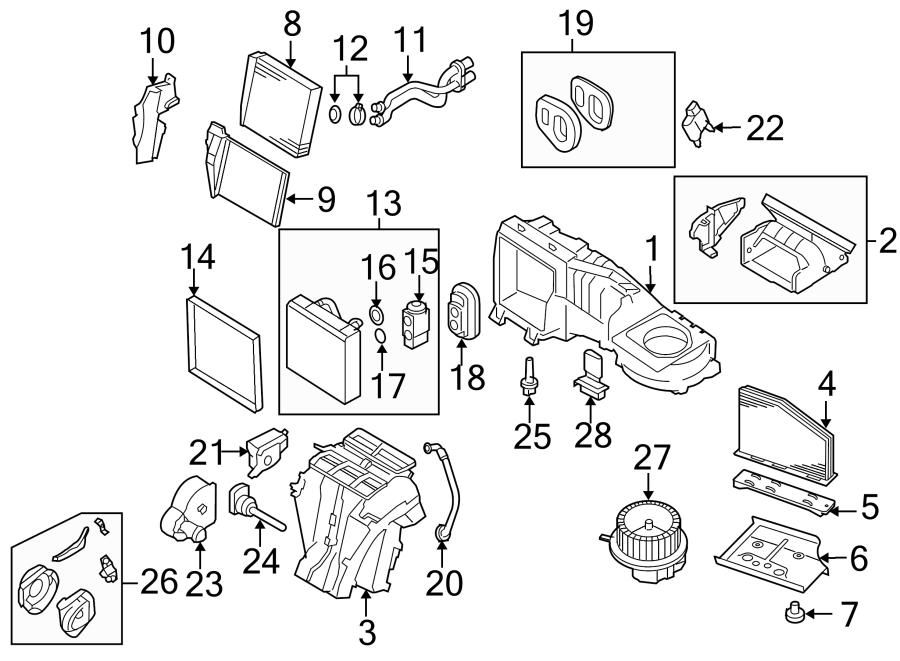 9AIR CONDITIONER & HEATER. EVAPORATOR & HEATER COMPONENTS.https://images.simplepart.com/images/parts/motor/fullsize/9278085.png