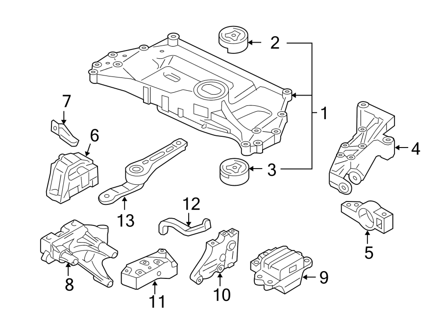 12ENGINE / TRANSAXLE. ENGINE & TRANS MOUNTING.https://images.simplepart.com/images/parts/motor/fullsize/9278185.png