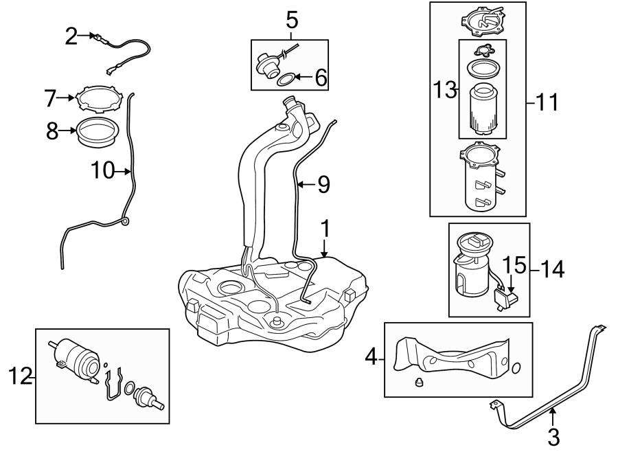 FUEL SYSTEM COMPONENTS.